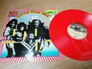 RARE KISS - Hotter Than Hell - RED vinyl LP 1974 CAL 2007