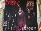 Eazy E - EAZY DUZ IT - Vinyl LP Reissue -Rare Rap Album Hip Hop Record