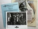 HURRICANE Over The Edge 1988 US METAL LP + PRESS KIT Kelly Hansen Cavazo Sarzo