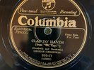 Columbia 809D George Gershwin CLAP YO' HANDS 78 rpm  E+  JAZZ 1926