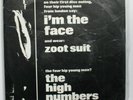 THE HIGH NUMBERS Rock UK Import 45rpm I'm the Face b/w Zoot Suit HEAR