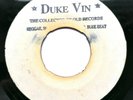 King Stitt ?- Lick It Back - Reggae 45 - JA Clan Disc blank Clancy Eccles