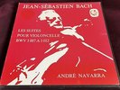 RARE ANDRE NAVARRA BACH SOLO CELLO SUITES 3LP CALLIOPE CAL 1641/3 FRENCH ED1