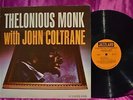 Thelonious Monk With John Coltrane LP Jazzland