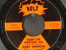 RUBY JOHNSON: keep ON keeping on / if i ever needed love VOLT 7
