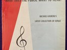 MICHAEL KASBERG GENE MARSHALL BARBARA FOSTER LP Song Poem Soul RARE Listen HEAR