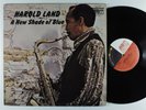 HAROLD LAND A New Shade Of Blue MAINSTREAM LP VG+/VG++ unipak *