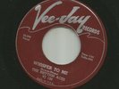 DOOWOP R&B - RHYTHM ACES - WHISPER TO ME  / OLLY OLLY ATSEN - HEAR -1955 VEE-JAY