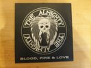 THE ALMIGHTY-BLOOD,FIRE & LOVE-POLYDOR-841-347-1-189-EMBOSSED COVER-ORIGINAL UK