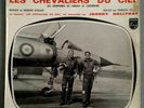 Vinyle disque EP 45 tours Pochette seule Johnny Hallyday Les chevaliers du ciel
