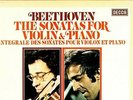 DECCA D92D5 UK BEETHOVEN SONATAS FOR VIOLIN & PIANO ASHKENAZY / PERLMAN - NM