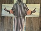 VTG BLACK MOSES ISAAC HAYES 2 VINYL LPs RECORDS 2 SIDED POSTER ENTERP ENS 2-5003
