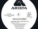 Phyllis Hyman ?– You Know How To Love Me 12 US Promo 1979