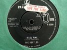 THE BEATLES - I FEEL FINE rare UK 1964 PROMO SAMPLE / BEAT / 1ST PRESS / EX