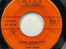 Tom James: Track Down Baby / Hey Baby 45 Klix 45-001 RARE 1958 Rockabilly