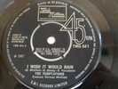 THE TEMPTATIONS - I WISH IT WOULD RAIN - 1967 UK 1ST PRESSING MOTOWN TMG 641 EX