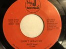 JEFF FLOYD   DON’T LEAVE ME   BIG J RECORDS   Rare Orig. FL MODERN SOUL 45