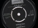 BARBARA MILLS Queen of Fools 7 INCH VINYL UK London 1975 Boxed Label Design of