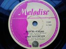 Lord Kitchener 78rpm Single 10-inch Melodisc Records #1160 Kitch – Calypso