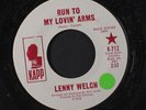 LENNY WELCH: coronet blue / run to my lovin' arms KAPP 7