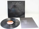 AC/DC 'Back in Black' 1980 Vinyl LP Embossed Cover + Insert, Spain Issue - E18