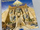 IRON MAIDEN - POWERSLAVE VINYL RECORD - TEXTURED COVER (TA-253)