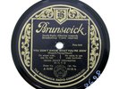 ISHAM JONES ORCHESTRA - 1931 Non-Vocal Take on RARE German BRUNSWICK A-9180 [78]