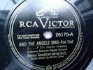 Benny Goodman 78rpm Single 10-inch RCA Victor Records #26170 And The Angels Sing