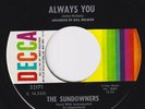 SUNDOWNERS Always You M- US 45 masterpiece sunshine pop psych Roger Nichols HEAR