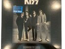 KISS DRESSED TO KILL LP BLUE VINYL W/POSTER