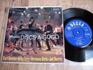 TWW PRESENTS DISCS-A-GOGO, BILLY FURY / JET HARRIS, ORIGINAL 1963 UK DECCA 7” EP