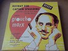 EX RARE 45 rpm BOX SET THE MARX BROTHERS Groucho HOORAY FOR CAPTAIN SPAULDING