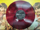 THE BEATLES Sgt PEPPER's LONELY HEARTS CLUB Odeon RED VINYL Record JAPAN OP-8163