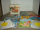 Winnie the Pooh Small Book/Record Carry Case w/14 Children's Records & Books