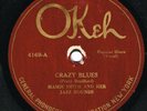 MAMIE SMITH  Ok 4169   V   Crazy Blues    FIRST BLUES RECORD