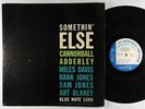 Cannonball Adderley - Somethin' Else LP - Blue Note - BLP 1595 Mono DG RVG Ear