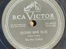 RCA 20-4933  Big Boy Crudup SECOND HAND MAN  Post-War BLUES 78 rpm E-/EE+