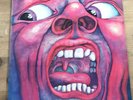 Court Of The Crimson King UK ILPS 9111 Pink Island A2/B2 Textured Label