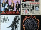 Guns N'Roses, Steve Jones Vinyl Konvolut: Sweet Child O' Mine, Lies, Mercy, Fire