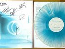 You Me at Six - Night People Vinyl LP Blue White Splatter Autographed