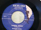 R&B Rockabilly 45 Richard Bros. RICHLAND 22 Gonna Work 