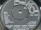The Marvelettes Finders Keepers 7” 45 Tamla Motown Records TMG 1000 Rare Soul UK