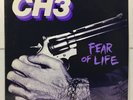 CHANNEL THREE Fear Of Life LP OG Posh Boy 1st Press 1982 Black Flag TSOL CH3 KBD