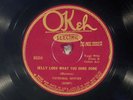 78 RPM -- Victoria Spivey (with Lonnie Johnson), Okeh 8550, EE+ Blues - Jazz