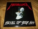 METALLICA Metal Up Your Ass LP Kill Em All YELLOW Vinyl RARE IMPORT NEW