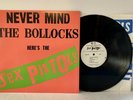 Sex Pistols Never Mind The Bollocks Lp WHITE LABEL PROMO No Submission RARE