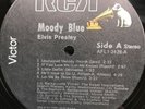 RARE Black vinyl Elvis Presley Moody Blue RCA AFL1-2428 1977 EXCELLENT Vinyl LP