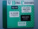 Bing Crosby 78rpm Album Decca Records Set #A-628 “Bing Crosby Sings With....”