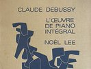 RARE CLASSIC 6 LP BOX NOEL LEE DEBUSSY OEUVRE DE PIANO OG FR VALOIS CMB 19 BOOK