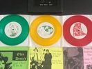THE CRAMPS-OHIO DEMO’S 1979 LIMITED EDITION BOX SET OF 7” COLORED VINYL 1986